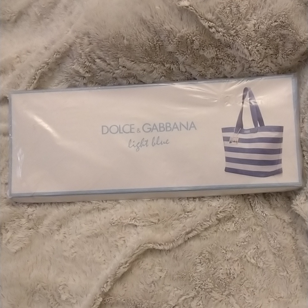Dolce & Gabbana Light Blue Beach bag ✨NIB✨